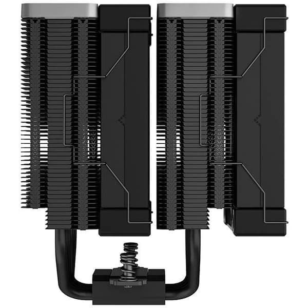 DEEPCOOL AK620 Zero Dark CPU-kylare (svart) - 2x120 mm - Intel LGA 1700/1200/115x/20xx kompatibel - AMD AM5/AM4