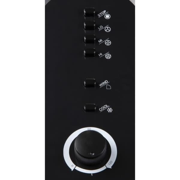 DOMO Luftkylare 67cm 70W Svartvit