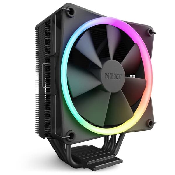 NZXT T120 RGB Processor Luftkøler 12 cm Sort 1 stk.