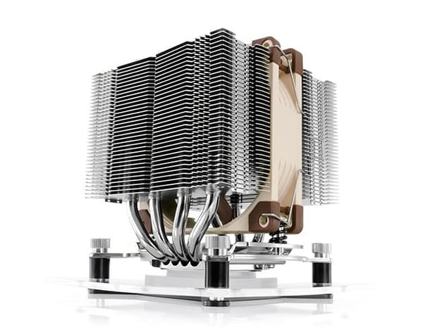 Noctua NH-D9L datorkylningskomponent Processor Kylare 9,2 cm Metallic Metallisk