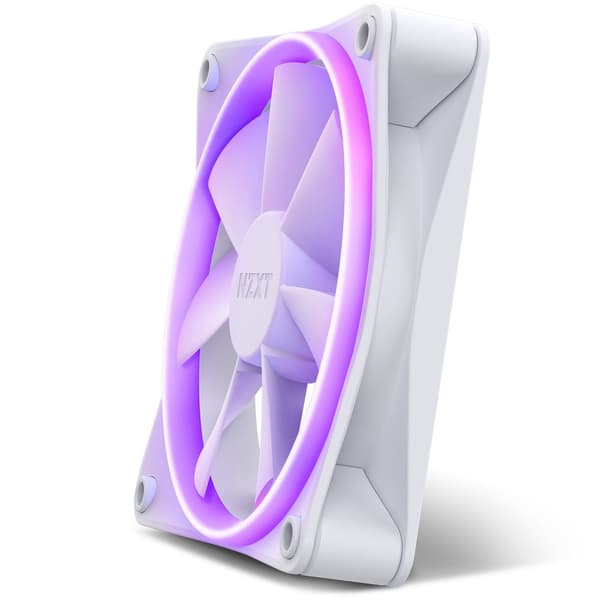 NZXT F120 RGB Computertaske Ventilator 12 cm Hvid 1 stk.