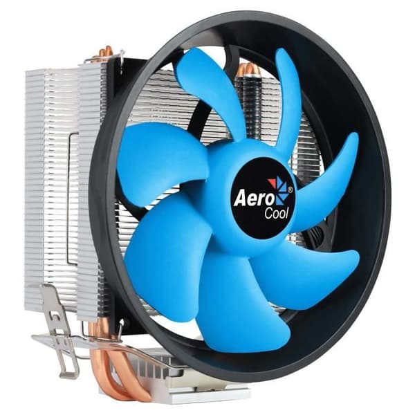 Aerocool VERKHO3PLUS CPU kylare - LGA 1150/1151/1155 - 3 koppar värmerör - 120mm fläkt