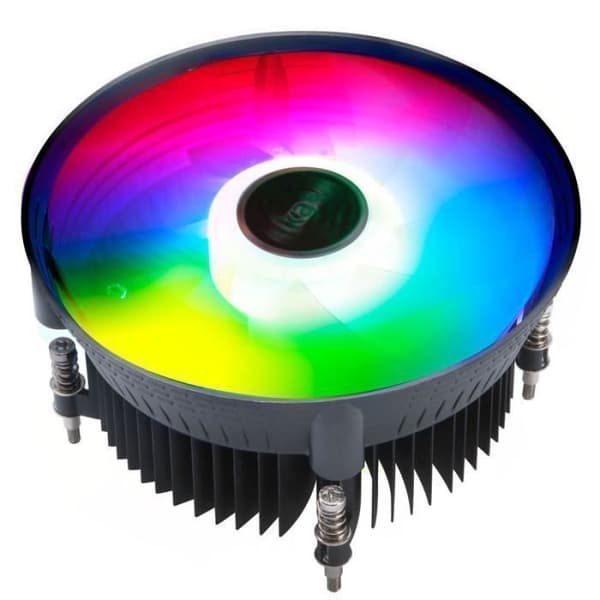 akasa akasa vegas chroma lg cpu-kühler, intel, rgb - 120 mm PC-anpassning Akasa Vegas Chroma LG CPU-kühler, Intel, RGB - 120 Svart