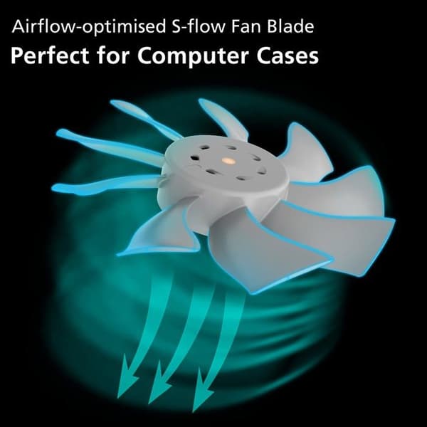 AKASA OTTO SF12 PWM-fläkt