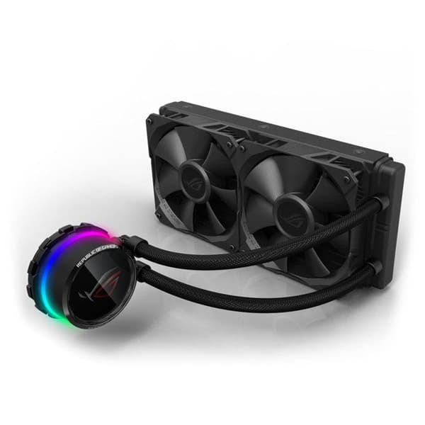 Vätske kylsystem - ASUS - ROG Ryuo 240 - 120 mm - Aluminium - Svart Svart
