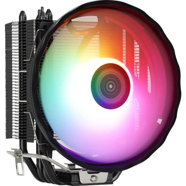 Aerocool Rave 4 RGB processorkylare - svart - 12 cm