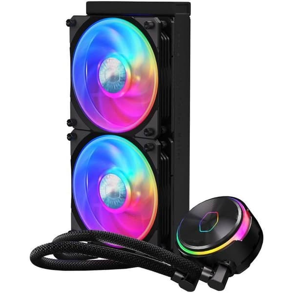 COOLER MASTER - PL240 Flux - Högpresterande vattenkylning - ARGB GEN2 - READY LGA1700 - (MLY-D24M-A23PZ-R1)