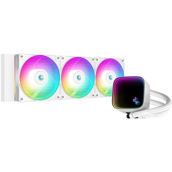 DEEPCOOL LS720 SE (Vit) - AIO vattenkylning - 3x120mm