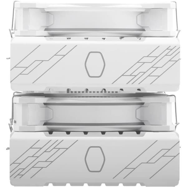 Luftkylare - COOLER MASTER - Hyper 622 Halo Vit - 12cm Fläkt - Vit