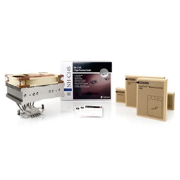 Ventirad - Noctua - NH-C14S - Top-flow - 140mm - Kompatibel med flera sockets