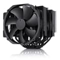Miniatyrbild 1 av 2: Noctua NH-D15 Chromax Black CPU-fläkt - Svart - 140 mm - 19,2 - 24,6 dBA - 300-1500 rpm