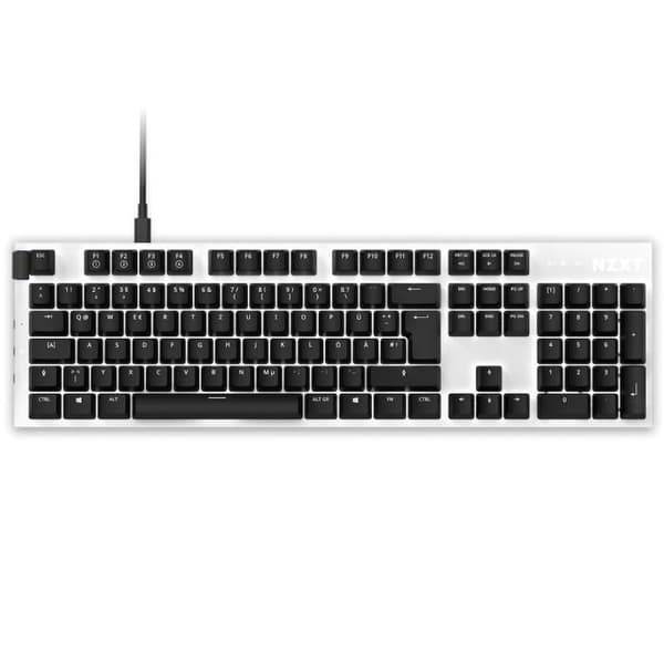 Mekaniskt speltangentbord - NZXT - KB-1FSDE-WR - Switchar