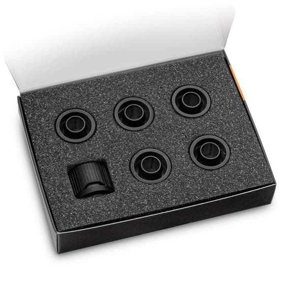 EK Water Blocks EK-Quantum Torque STC 10/13 beslag - 6er-Pack, svart - Vit