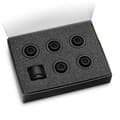 Miniatyrbild 2 av 3: EK Water Blocks EK-Quantum Torque STC 10/13 beslag - 6er-Pack, svart - Vit