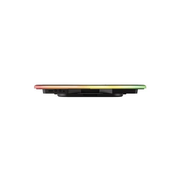 Trust Gaming GXT 1126 Aura Flerfärgad upplyst bärbar datorkylare upp till 17,3 tum