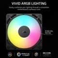 Miniatyrbillede 7 af 10: Corsair Rs120 Argb Pwm 12 Cm Blæser