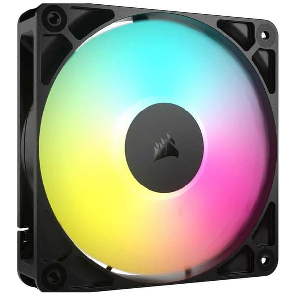 Corsair Rs120 Argb Pwm 12 Cm Blæser Sort