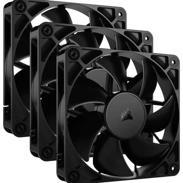 Corsair Rs140 Pwm 12 Cm Blæser 3 Enheder Sort