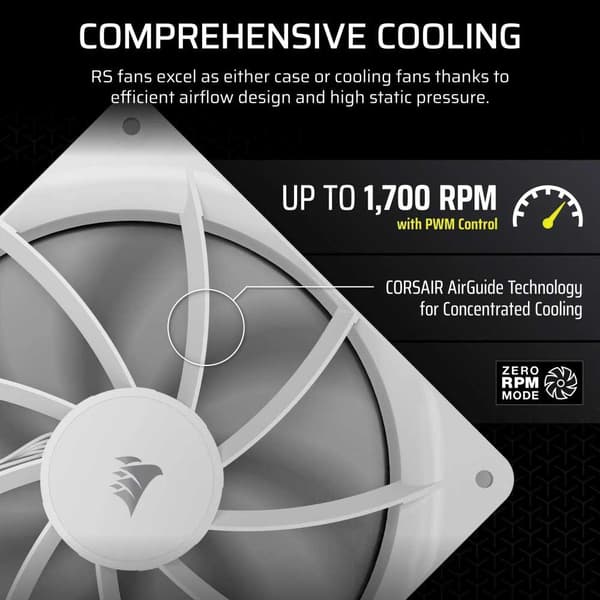 Corsair Rs140 Pwm 14 Cm Tuuletin 2 Yksiköt
