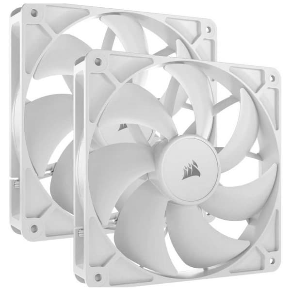 Corsair Rs140 Pwm 14 Cm Fläkt 2 Enheter Vit