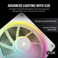 Pikkukuva 6 / 9: Corsair Pwm Icue Link Lx120 Rgb 120 mm Tuuletin 3 Yksiköt