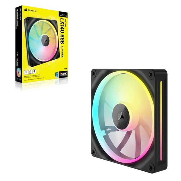 Corsair Pwm Icue Link Lx140 Rgb 140 mm Fläkt