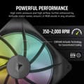 Pikkukuva 7 / 9: Corsair Pwm Icue Link Lx140 Rgb 140 mm Tuuletin 2 Yksiköt