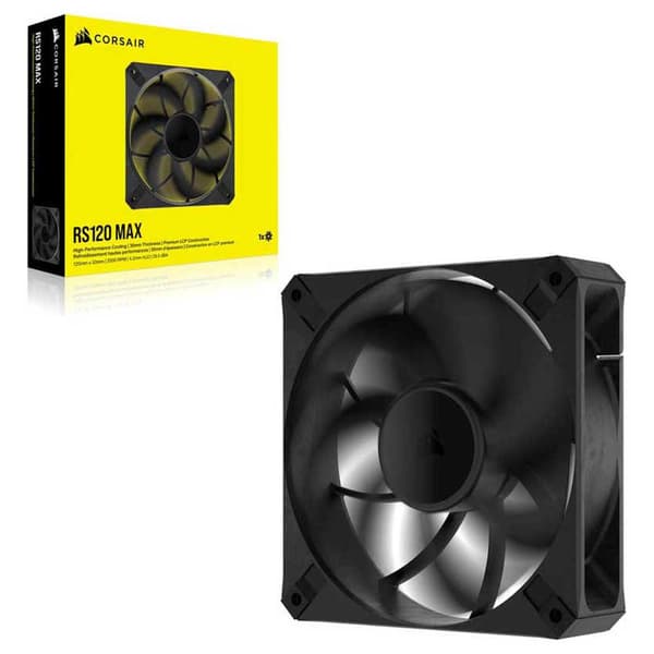 Corsair Pwm Rs120 Max 120 mm Fläkt