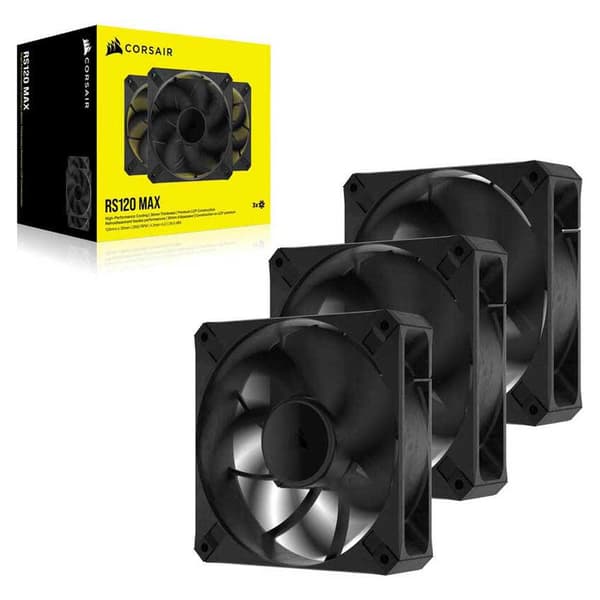 Corsair Pwm Rs120 Max 120 mm Blæser 3 Enheder