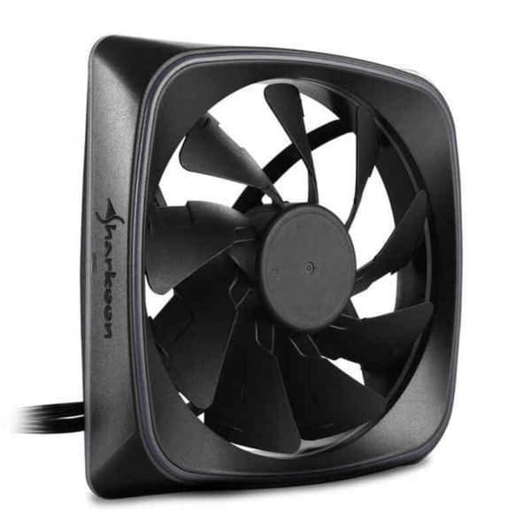 Boxventilator Sharkoon 4044951028924 RGB Ø 12 cm