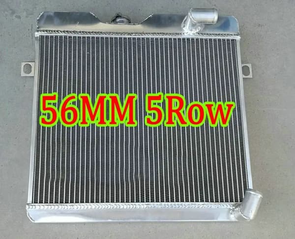 Aluminium radiator til Alfa Romeo GT 105-serien, helaluminium, forbedret køling.,5R Radiator Kun