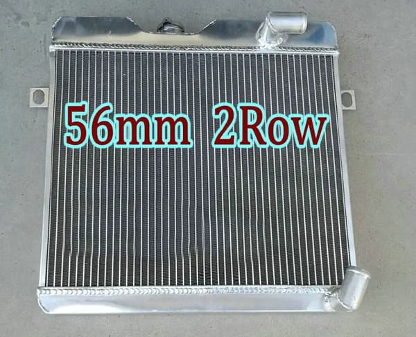 Aluminium radiator til Alfa Romeo GT 105-serien, helaluminium, forbedret køling.,5R Radiator Kun