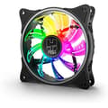 Miniatyrbild 1 av 2: NOX Hummer A-FAN 120 mm PC-fläkt, ARGB Rainbow LED, ultratyst med antivibrationsgummikuddar, stor