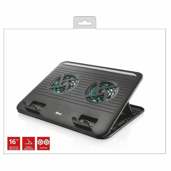Kylplatta till laptop Trust 17866 Svart
