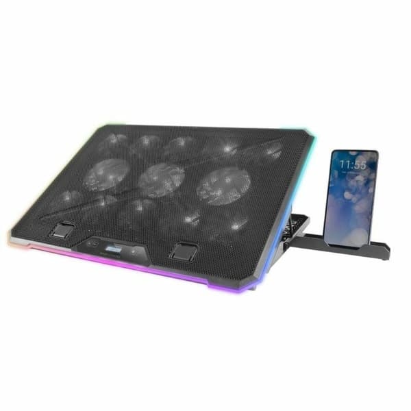 Laptopstöd med fläkt Mars Gaming MNBC13 Svart