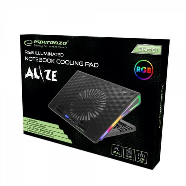 Kølingsbase for en laptop Esperanza EGC101