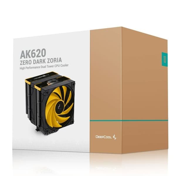 CPU-køler DEEPCOOL AK620 Zero Dark Zoria
