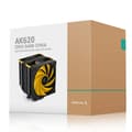 Miniatyrbillede 10 af 10: CPU-køler DEEPCOOL AK620 Zero Dark Zoria