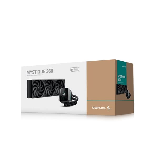 Chłodzenie wodne Deepcool Mystique LCD 360 mm (R-LX750-BKDSNMP-G-1)