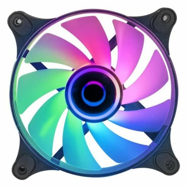 Ventilatorboks Mars Gaming MF3D Ø 12 cm ARGB Svart (1 enheter)