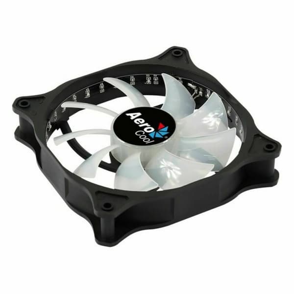 Boxventilator Aerocool Cosmo 12 Ø 12 cm 1000 rpm RGB LED Ø 12 cm (1 enheder)