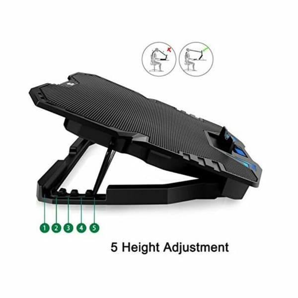 Kølingsbase for en laptop Ewent EW1259 17"