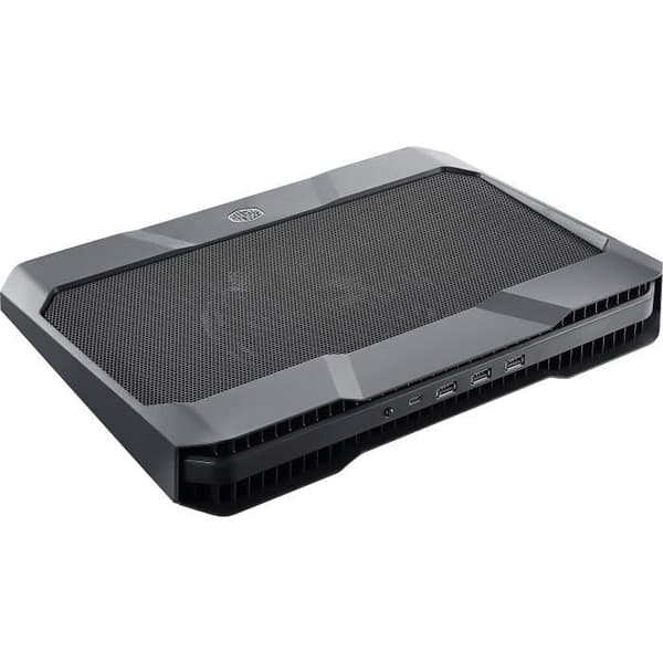 COOLER MASTER Notepal X150 Spectrum - Ventilerat stöd för bärbara datorer upp till 17'' - RGB - USB HUB (MNX-SWXB-10NFA-R1)