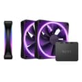 Miniatyrbild 3 av 3: NZXT F120 RGB Duo Trippelpakt