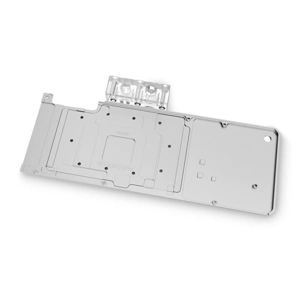EK-Quantum Vector XC3 RTX 3080/3090 D-RGB Active Rear Card - Akryl - Vit