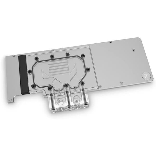 EK-Quantum Vector XC3 RTX 3080/3090 D-RGB Active Rear Card - Akryl - Vit