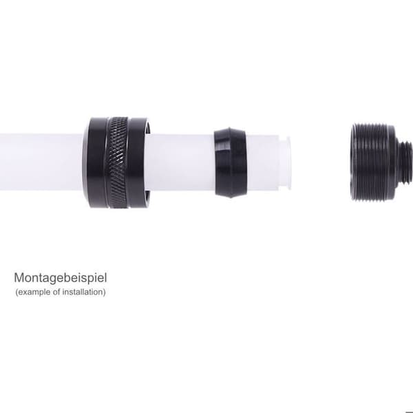 Kompressionsanslutning - Alphacool - Eiszapfen Pro - Ø 16 mm - G1/4 - Set med 6 delar