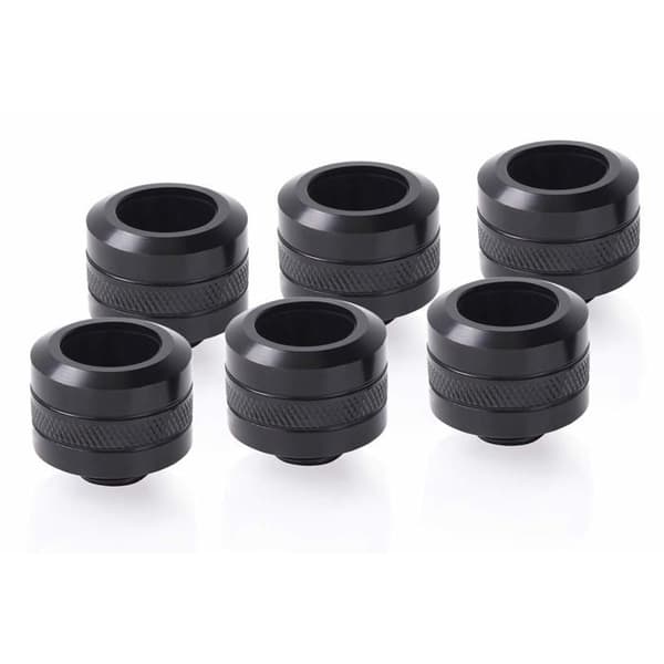 Kompressionsanslutning - Alphacool - Eiszapfen Pro - Ø 16 mm - G1/4 - Set med 6 delar