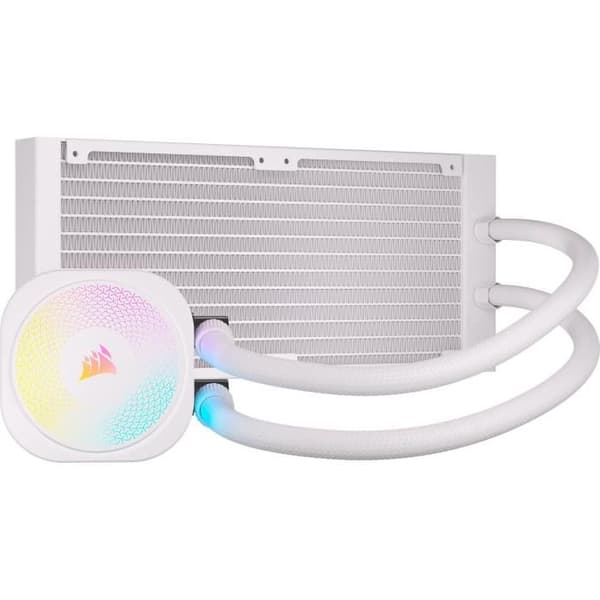 Vattenkylning - CORSAIR - iCUE LINK TITAN 240 RX - RGB - Vit