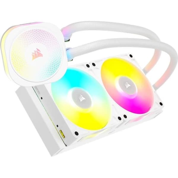 Vattenkylning - CORSAIR - iCUE LINK TITAN 240 RX - RGB - Vit